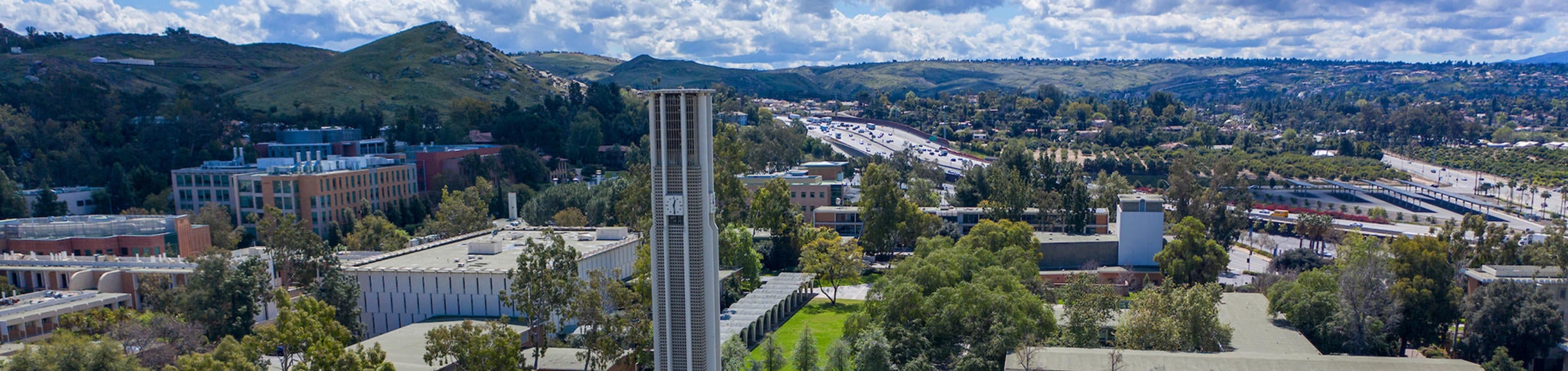 Aerial view of UCR